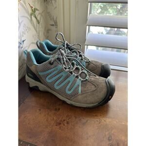 KEEN Women's Hiking Shoes Gray Blue Size 7.5M